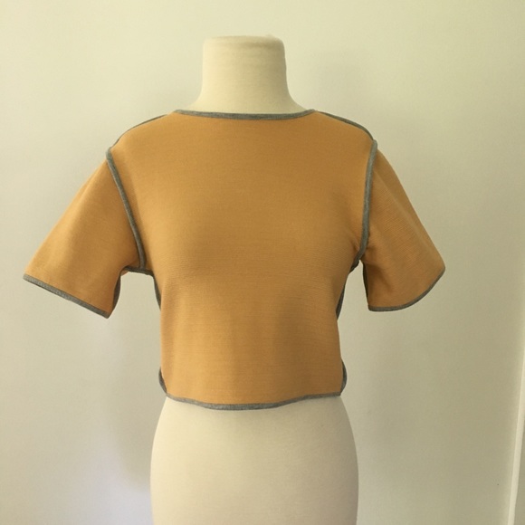 Topshop Tops - Topshop Reversible Crop Top